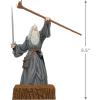 Hallmark Keepsake Christmas Ornament, The Lord of the Rings Gandalf the Grey with Sound, Movie Gifts(The Lord of the Rings)