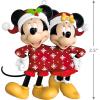 Hallmark Keepsake Disney Christmas Ornament, Mickey and Minnie Sweater-Sharing Sweethearts, Gifts for Disney Fans(Mickey and Minnie Sweater-Sharing)