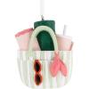 Hallmark Christmas Ornament, Beach Bag Ornament, Beach Gifts