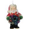 Hallmark Keepsake Christmas Ornament 2024, Christmas Cardinals, Porcelain, Gifts for Nature Lovers(Jolly Santa)