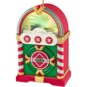 Hallmark Keepsake Christmas Ornament, Street Fighting Man Guitar Musical, Music Gifts(Jolly Jukebox)