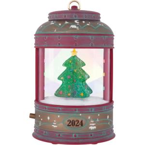 Hallmark Keepsake Christmas Ornament, Street Fighting Man Guitar Musical, Music Gifts(Shimmering Lantern)