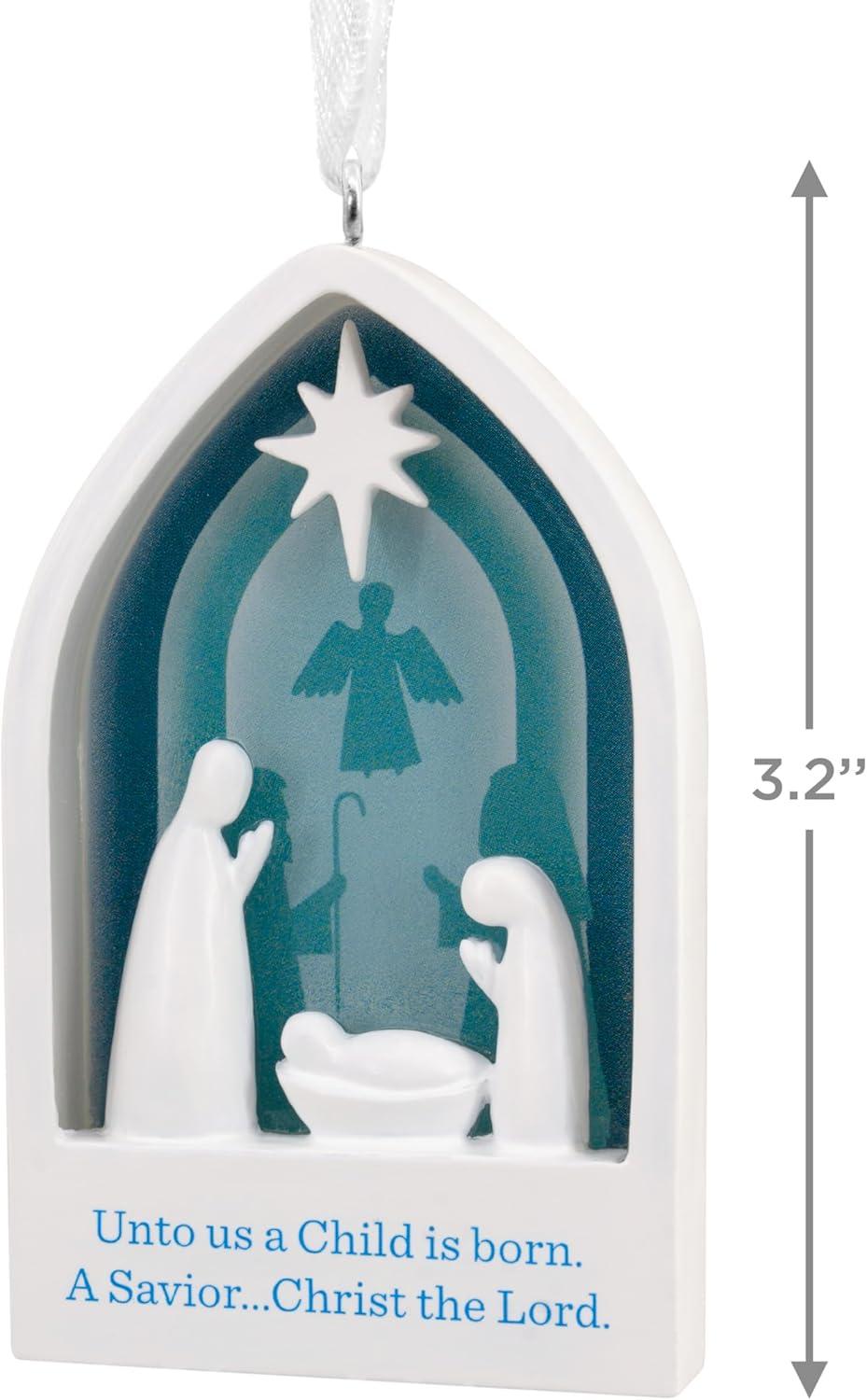 image:imageHallmark Dayspring Jesus is The Gift Star Christmas OrnamentNativity
