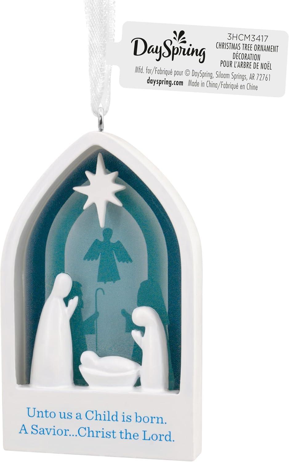 image:imageHallmark Dayspring Jesus is The Gift Star Christmas OrnamentNativity