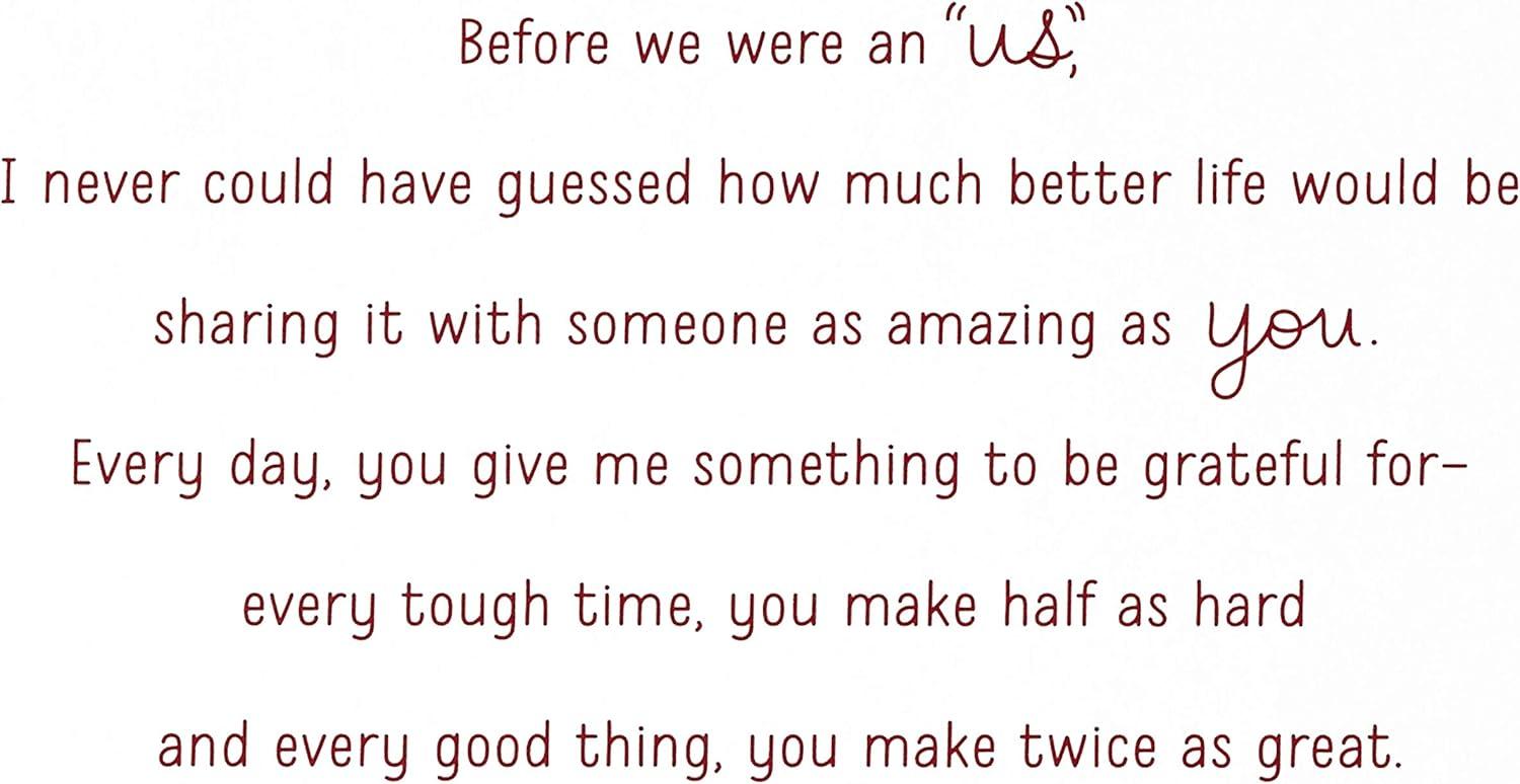 image:imageHallmark Valentines Day Card for Husband Wife Boyfriend Girlfriend Youre a Blessing Anniversary Card Love Card
