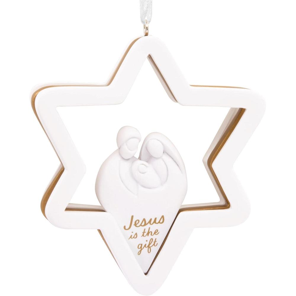 image:imageHallmark Dayspring Jesus is The Gift Star Christmas OrnamentStar