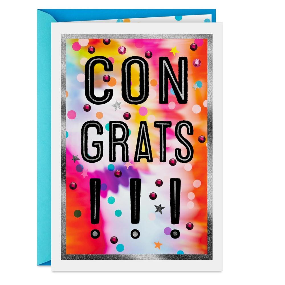 image:imageHallmark Pink Gems Graduation Card Youll Wow the World for Daughter Niece Sister Friend