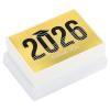 Hallmark Bulk Year-Dated Graduation Thank You Notes, 2026 Black with Gold Foil (40 Blank Cards with Envelopes) for High School, College, University