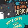 Hallmark Graduation Congrats Card Assortment (4 Designs, 12 Cards with Envelopes) for High School, College, University