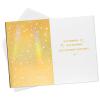Hallmark Year-Dated Graduation Card, Class of 2026 (There’s No Stopping You) Gold Foil Stars on Blue