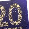 Hallmark Year-Dated Graduation Card, Class of 2026 (There’s No Stopping You) Gold Foil Stars on Blue