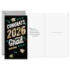 Hallmark Year-Dated Graduation Money Holder Cards, Congrats 2026 Grad (10 Cards with Envelopes) Black, Blue, Gold Foil