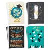 Hallmark Graduation Congrats Card Assortment (4 Designs, 12 Cards with Envelopes) for High School, College, University