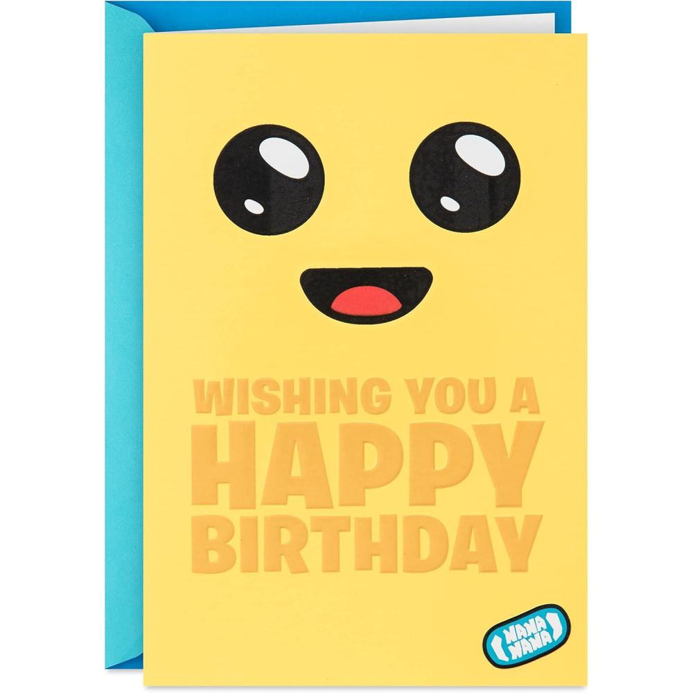 image:imageHallmark Fortnite Birthday Card for Kids with Decal Peely