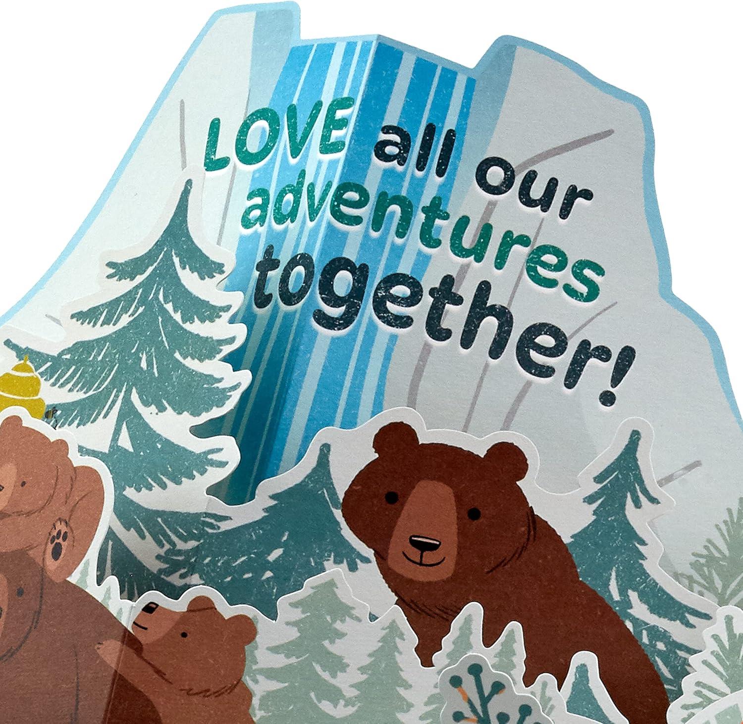 image:imageHallmark Pop Up Fathers Day Card for Dad Grandpa Husband Papa Bear