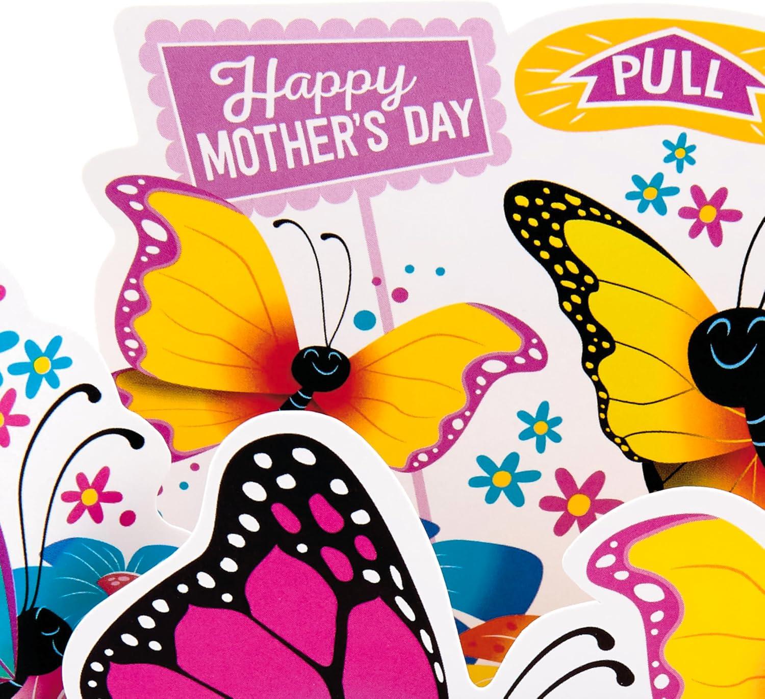 image:imageHallmark Pop Up Mothers Day Card with Song for Mom Pot of Butterflies Plays Happy by Pharrell Williams 58 x 83 inches 799MDL2026Pop Up Flowers Plays Happy By Pharrell Williams