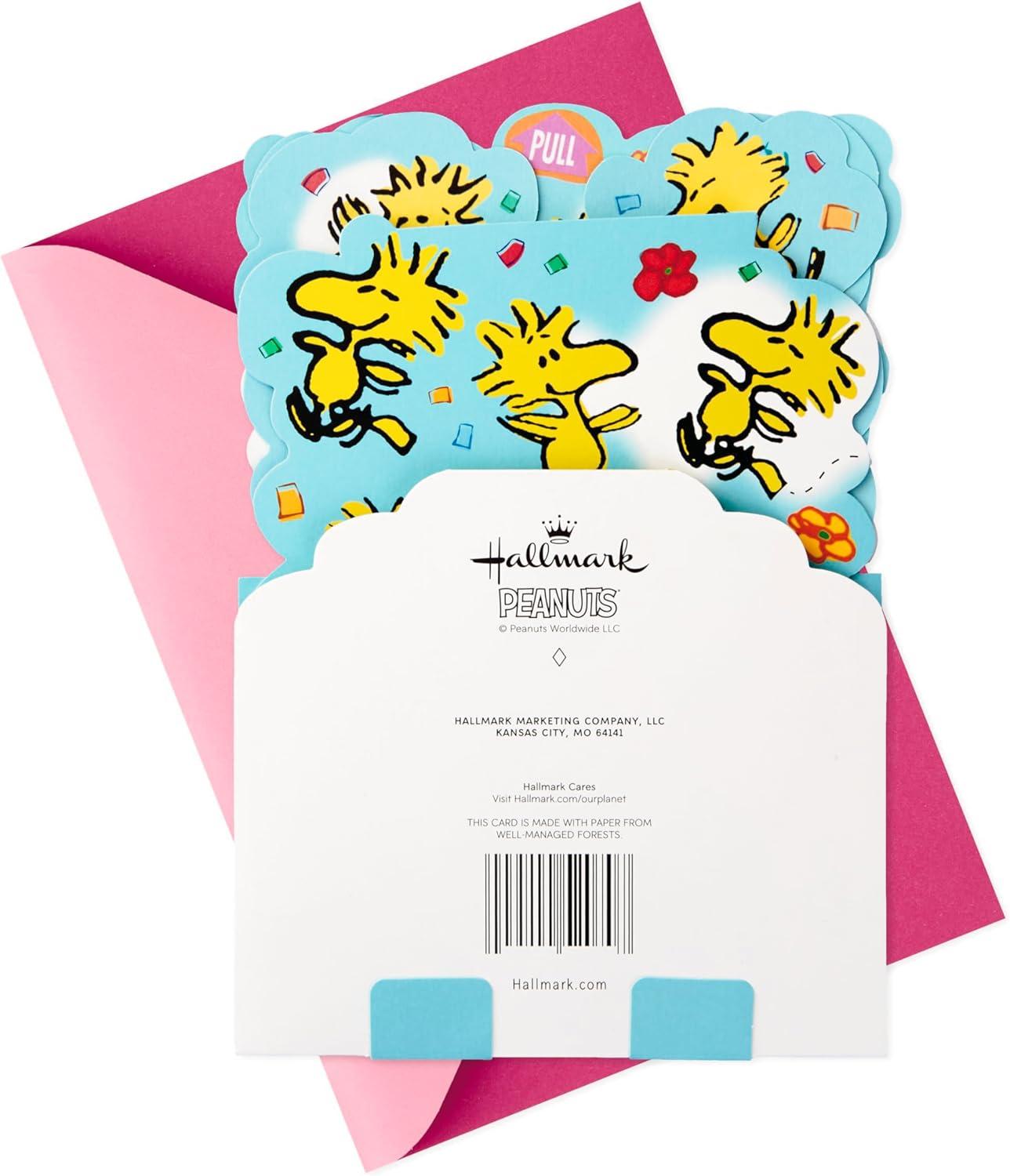 image:imageHallmark Pop Up Mothers Day Card with Song for Mom Pot of Butterflies Plays Happy by Pharrell Williams 58 x 83 inches 799MDL2026Pop Up Snoopy and Woodstock