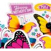 Hallmark Pop Up Mother’s Day Card with Song for Mom (Pot of Butterflies, Plays Happy by Pharrell Williams), 5.8 x 8.3 inches (799MDL2026)(Pop Up Flowers  Plays Happy By Pharrell Williams)