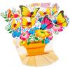 Hallmark Pop Up Mother’s Day Card with Song for Mom (Pot of Butterflies, Plays Happy by Pharrell Williams), 5.8 x 8.3 inches (799MDL2026)(Pop Up Flowers  Plays Happy By Pharrell Williams)