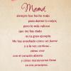 Hallmark VIDA Mother’s Day Card en Español from Daughter (Spanish, More Than Words Can Say)(Greeting Card)