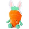 Hallmark Easter Plush Toy, 5.5″ (Carrot Wearing Bunny Ears) Gift for Easter Baskets, Grandchildren, Kids, Friends