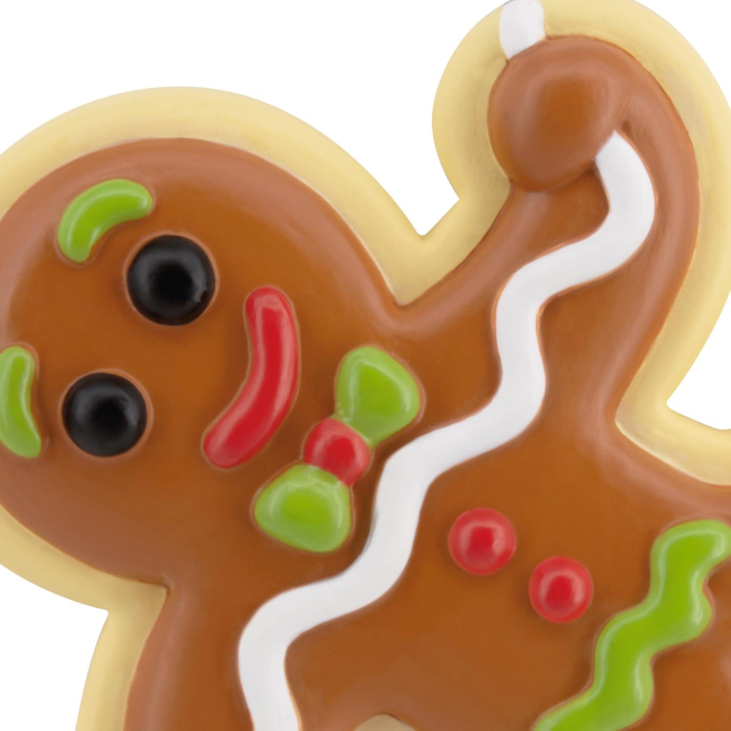 image:imageHallmark Festive Snowman Christmas Ornament CeramicGingerbread Man