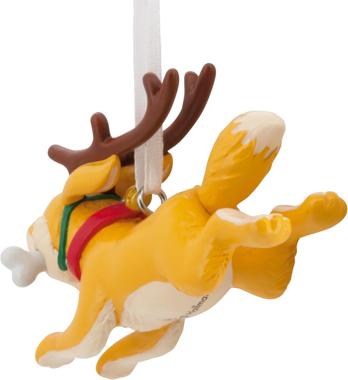 image:imageHallmark Reindeer Dog with Bone Christmas Ornament