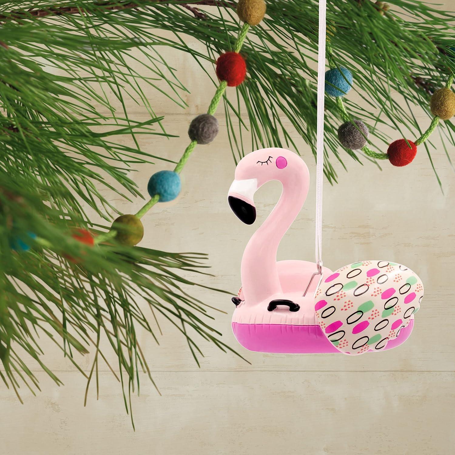 image:imageHallmark Swan Pool Float Christmas OrnamentFlamingo Pool Float