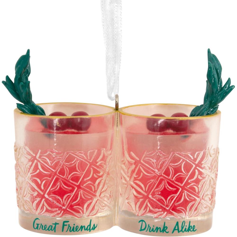 image:imageHallmark Boxed Wine Christmas OrnamentFriends Drink Alike 2024