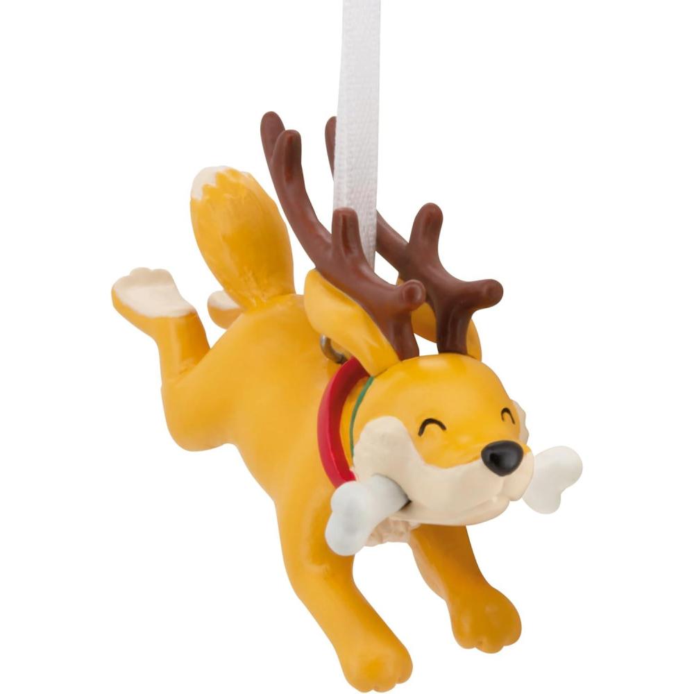 image:imageHallmark Reindeer Dog with Bone Christmas Ornament
