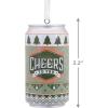 Hallmark Boxed Wine Christmas Ornament(Cheers to You Beer Can)