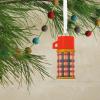 Hallmark Boxed Wine Christmas Ornament(Plaid Drink Vessel)