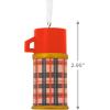 Hallmark Boxed Wine Christmas Ornament(Plaid Drink Vessel)