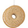 Hallmark Christmas Ornament, North Pole Pizza Ornament, Food Gifts(Everything Bagel with Cream Cheese)