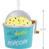 Hallmark Christmas Ornament, North Pole Pizza Ornament, Food Gifts(Popcorn Maker)
