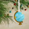Hallmark Cozy Holiday Wishes Snow Globe Christmas Ornament(Globe)