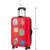 Hallmark Cozy Holiday Wishes Snow Globe Christmas Ornament(Suitcase)