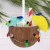 Hallmark Festive Coconut Cocktail Christmas Ornament