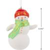 Hallmark Festive Snowman Christmas Ornament, Ceramic(Snowman)