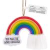 Hallmark Proudly Be You Rainbow Christmas Ornament(Fabric Rainbow)