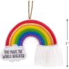 Hallmark Proudly Be You Rainbow Christmas Ornament(Fabric Rainbow)