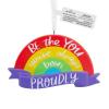 Hallmark Proudly Be You Rainbow Christmas Ornament(Proudly Be You)