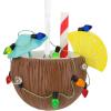 Hallmark Festive Coconut Cocktail Christmas Ornament