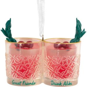 Hallmark Boxed Wine Christmas Ornament(Friends Drink Alike 2024)