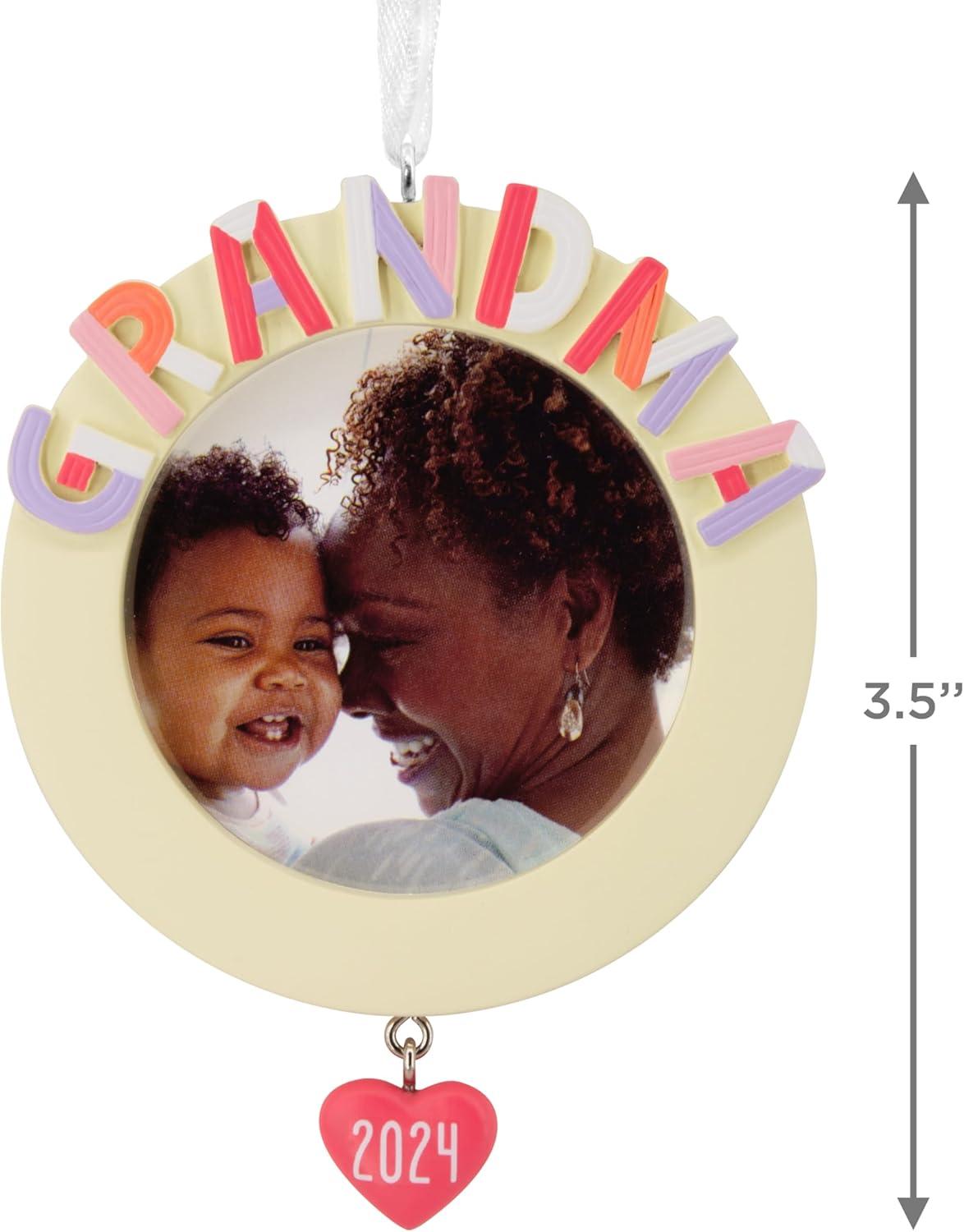 image:imageHallmark Grandma Photo Holder 2024 Christmas OrnamentGrandma Photo Holder 2024