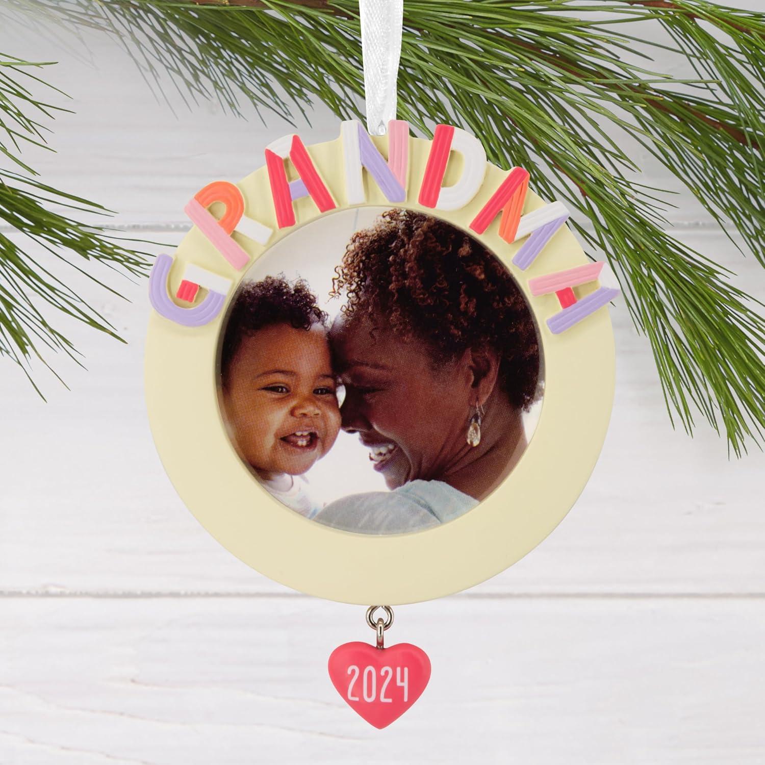 image:imageHallmark Grandma Photo Holder 2024 Christmas OrnamentGrandma Photo Holder 2024