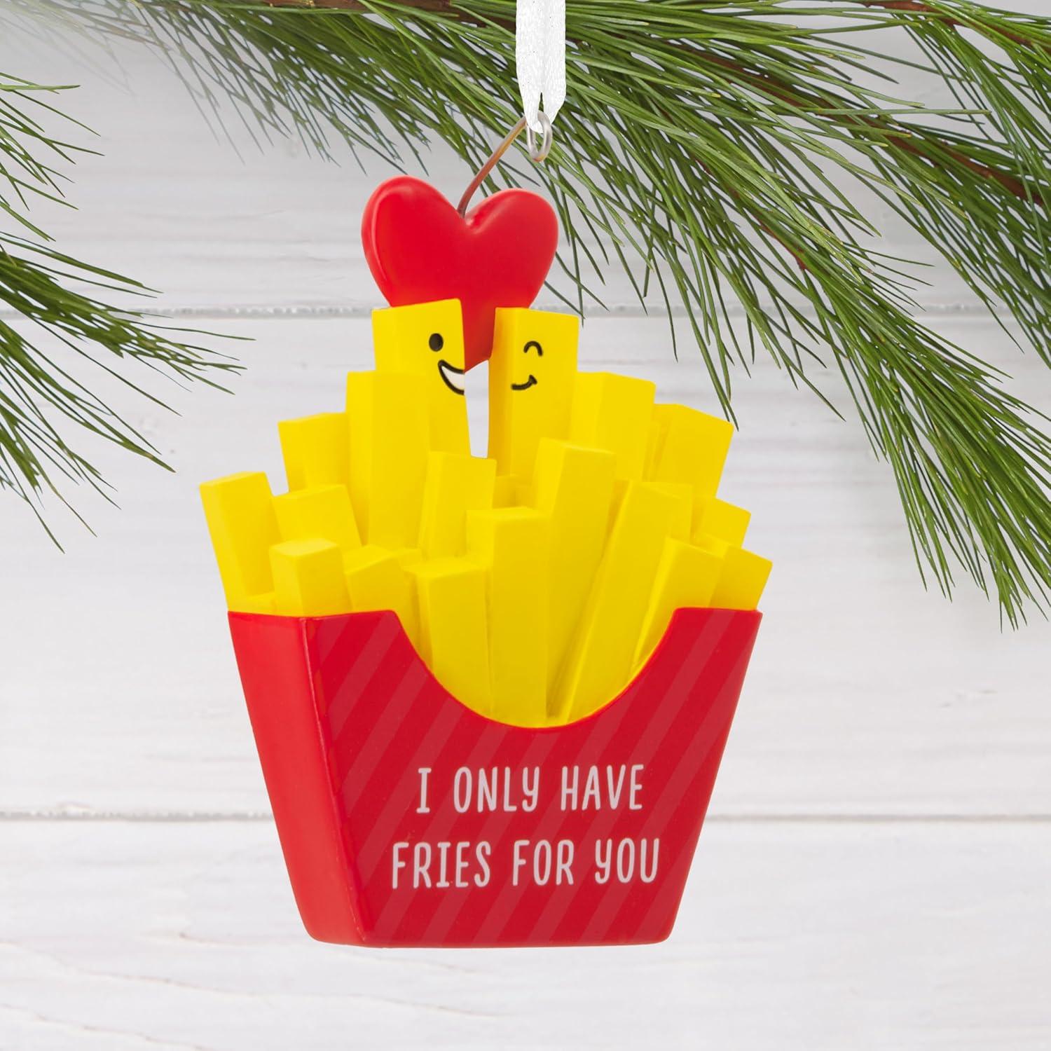 image:imageHallmark I Only Have Fries for You Christmas OrnamentFries