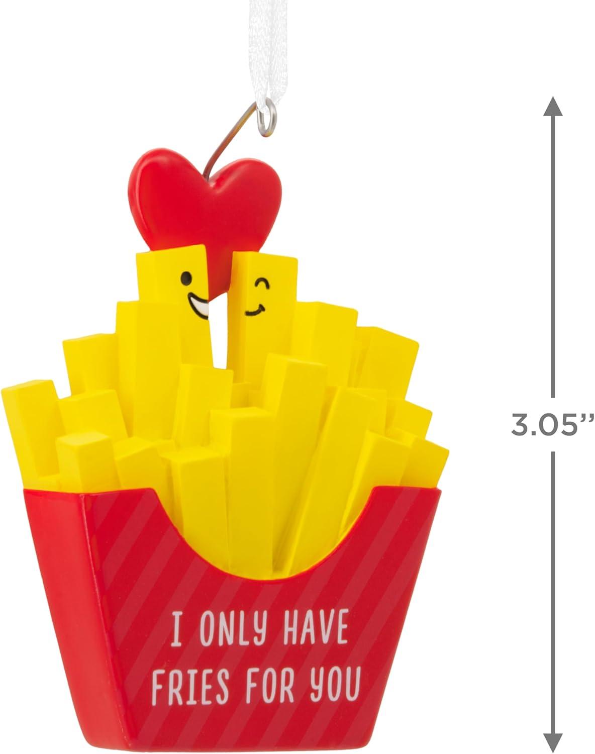image:imageHallmark I Only Have Fries for You Christmas OrnamentFries