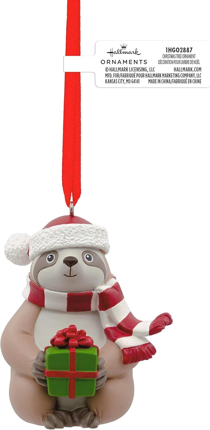 image:imageHallmark Jolly Sloth Christmas Ornament Multicolor 0001HGO2887Sloth