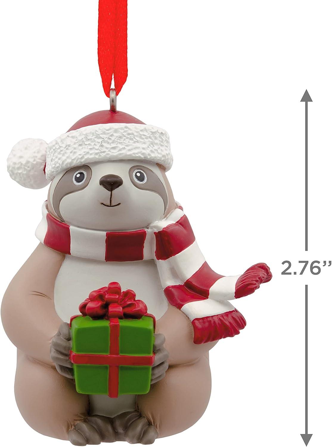 image:imageHallmark Jolly Sloth Christmas Ornament Multicolor 0001HGO2887Sloth
